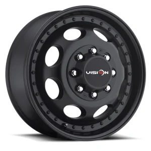 Vision Wheel HD – 181 HEAVY HAULER – Black – 16″x6″ 115mm – All weather Wheels – 181Z6681MBF